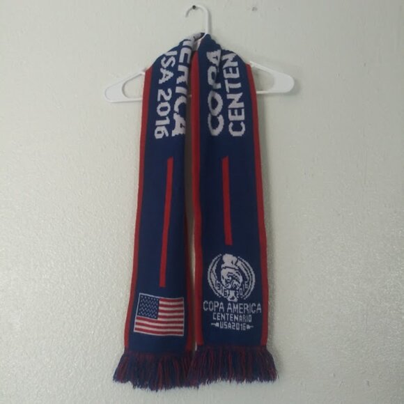 Copa America Centenario 2016 red, white, and blue scarf - Picture 1 of 13